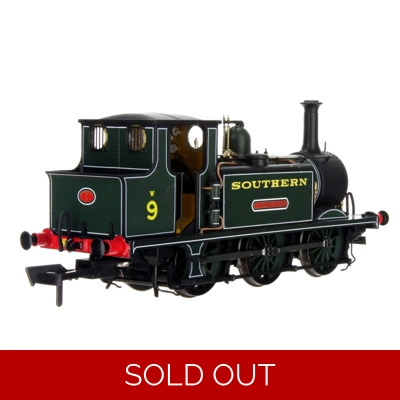 DAPOL 4S-010-011D OO Gauge Terrier CLASS A1X Fishbourne 9 Southern Green DCC Fitted DAPOL 4S-010-011D OO Gauge Terrier CLASS A1X Fishbourne 9 Southern Green DCC Fitted